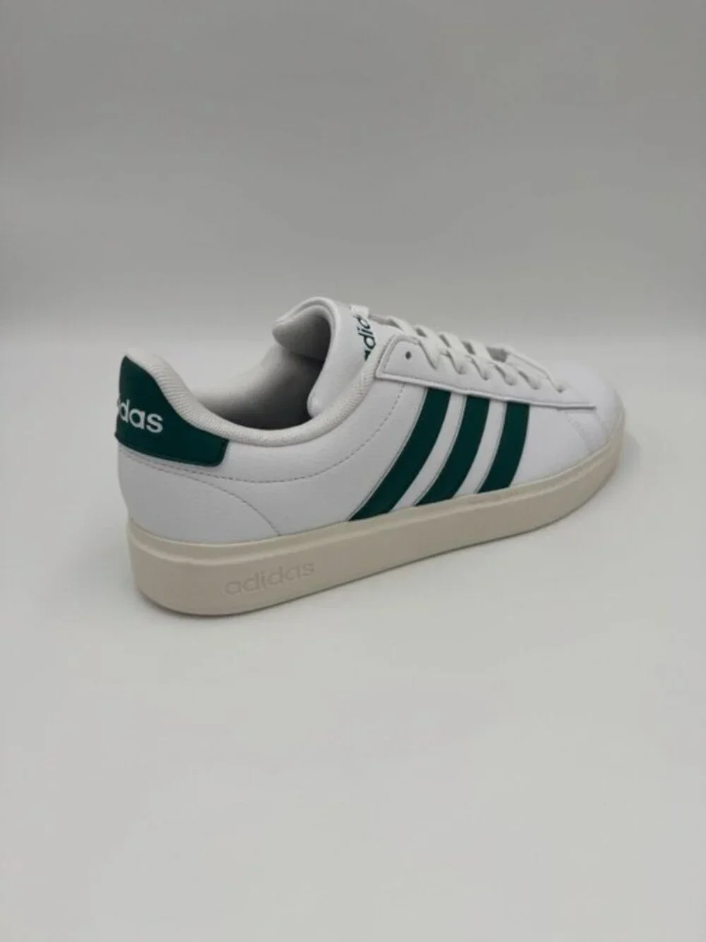 adidas Grand Court White / Green Men's Shoes